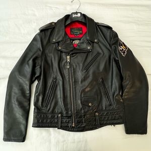 Schott Perfecto Sailor Jerry Leather RARE